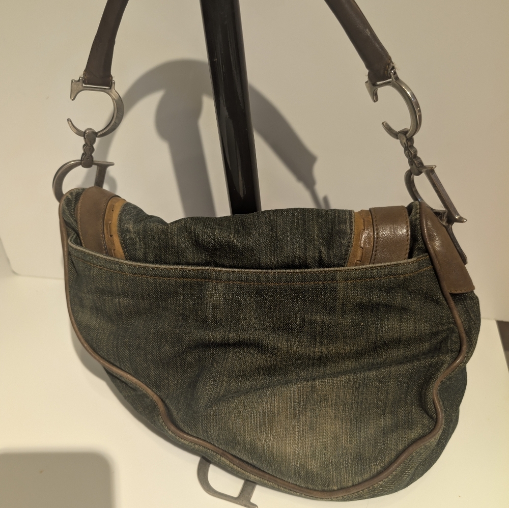 Christian Dior Calfskin Saddle Bag - Picture 5 of 11